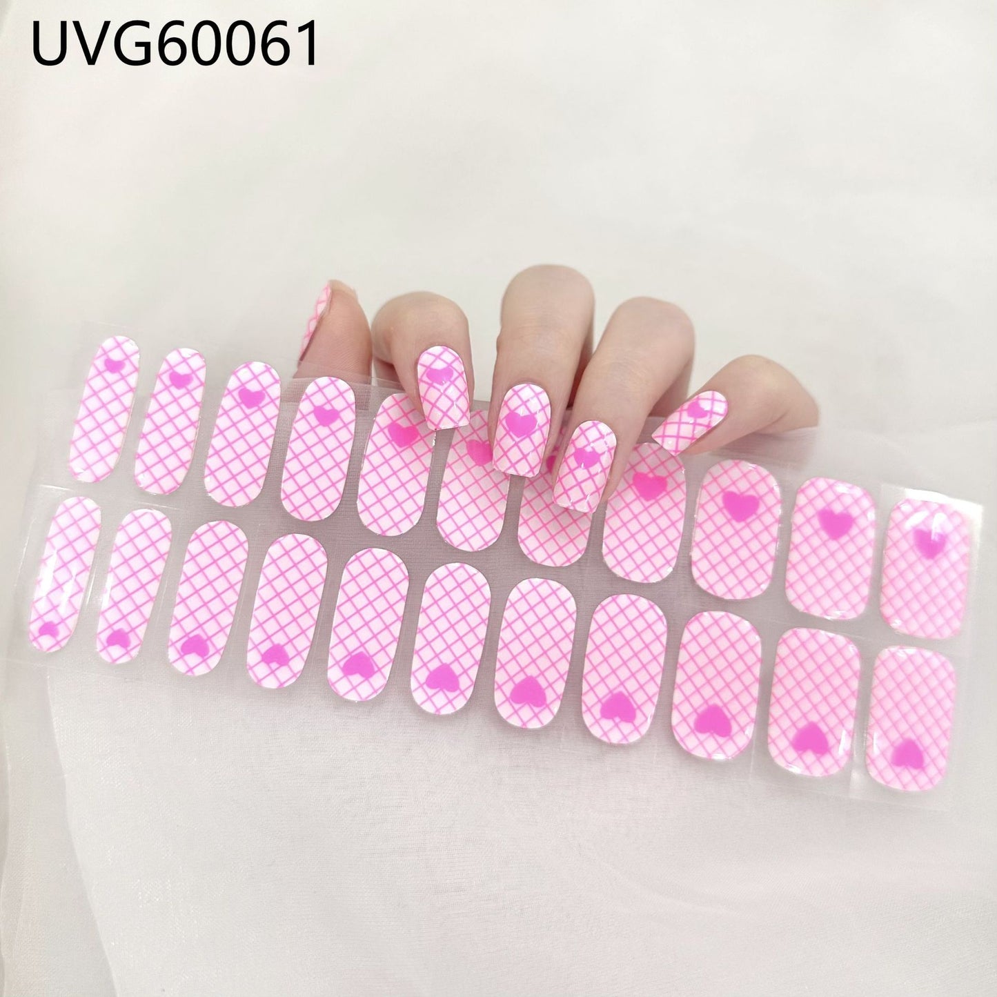 UV Gel Nail Sticker 77 Design Styles