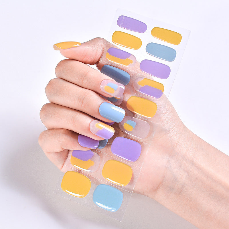 UV Gel Nail Sticker 31 Design Styles