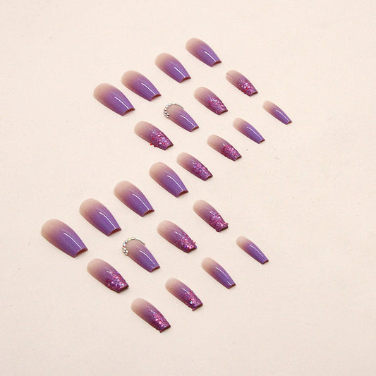Sold Out- Purple Glitter Ombre